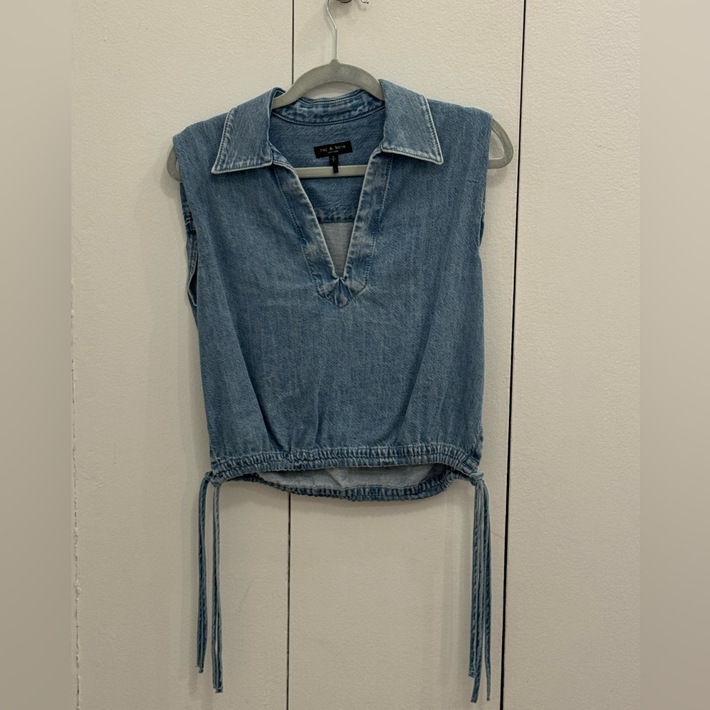 Rag and bone denim top